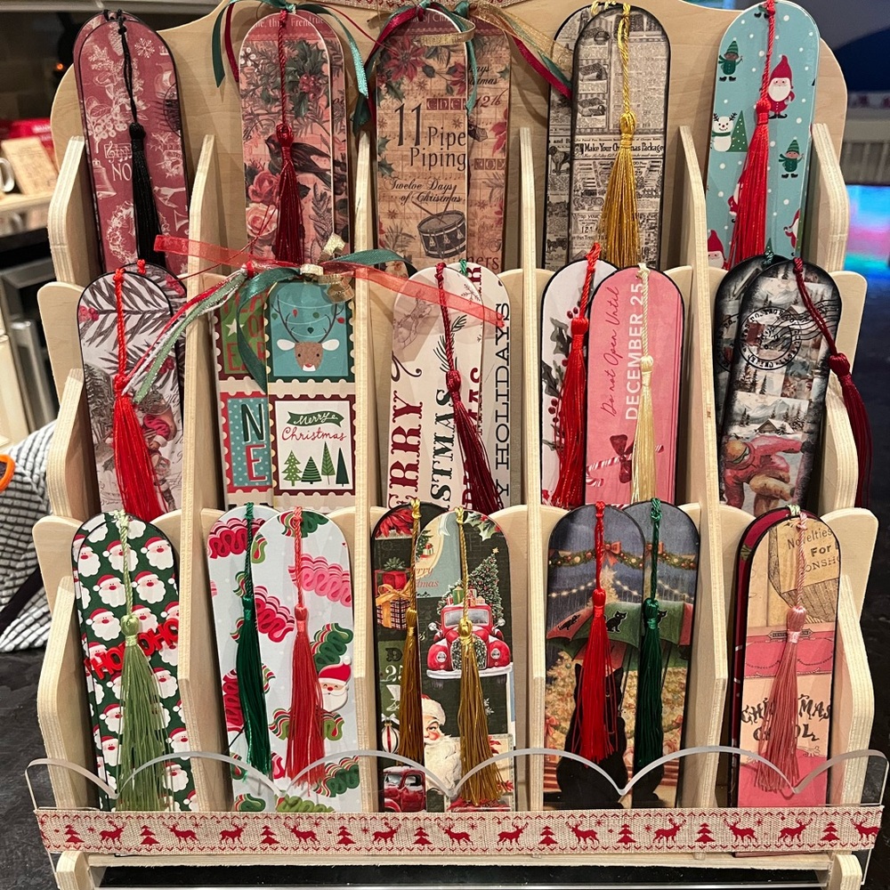Festive Holiday Bookmarks